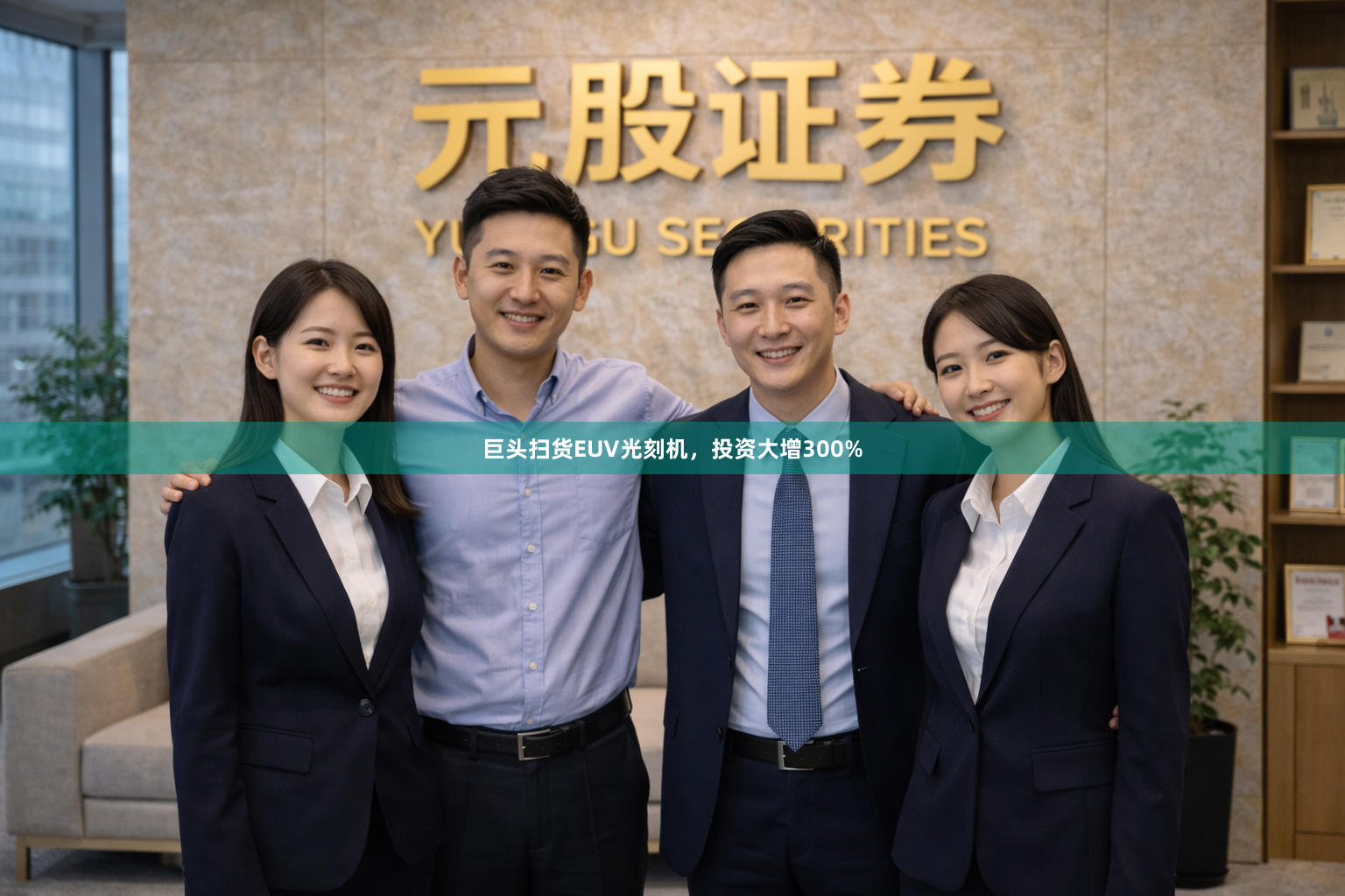 巨头扫货EUV光刻机，投资大增300%